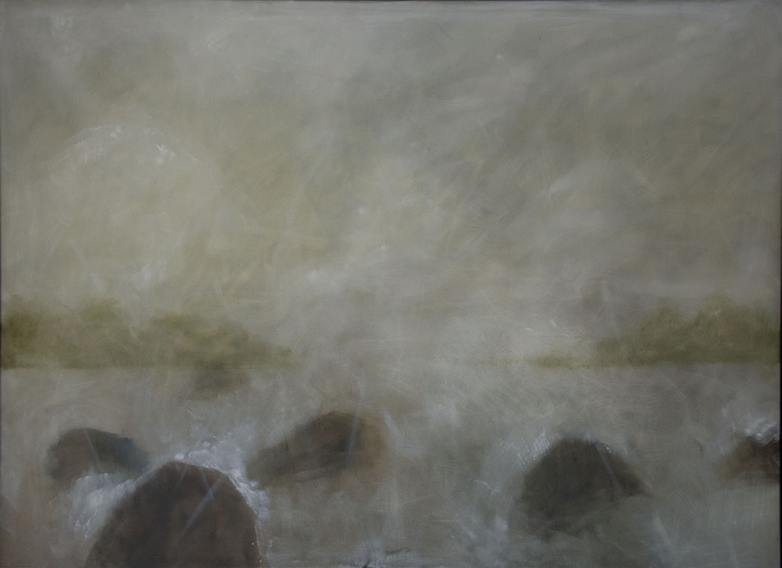 Landscape in Mist 1 (135 x 180 cm)